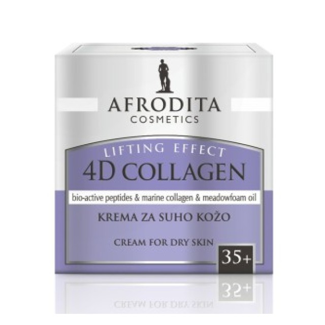 AFRODITA 4D COLLAGEN KREMA za suvu kožu
